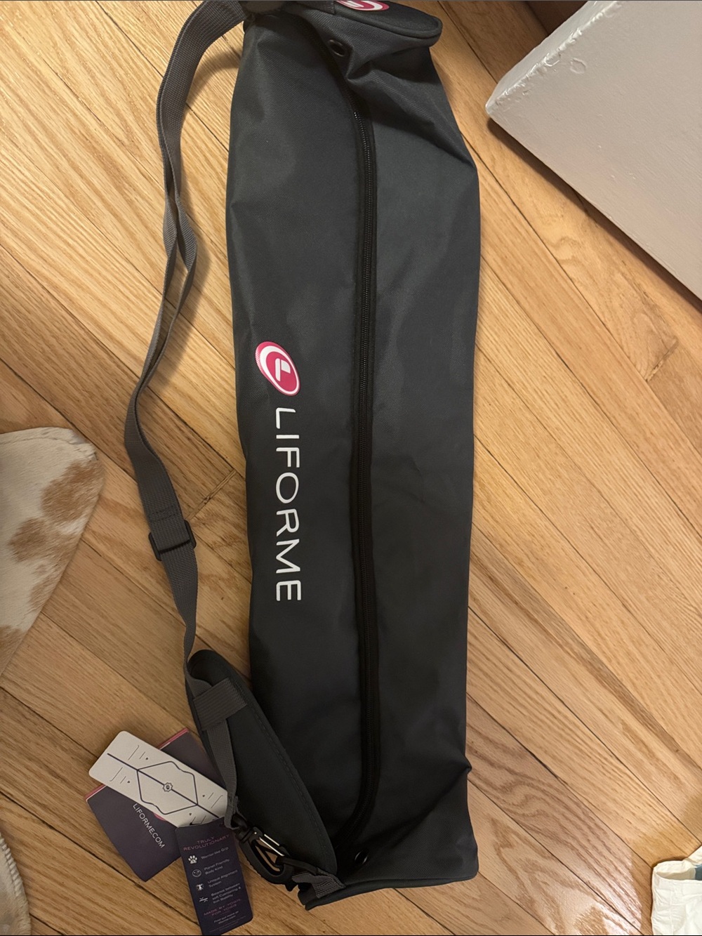 LIFORME Black Travel Yoga Mat Bag